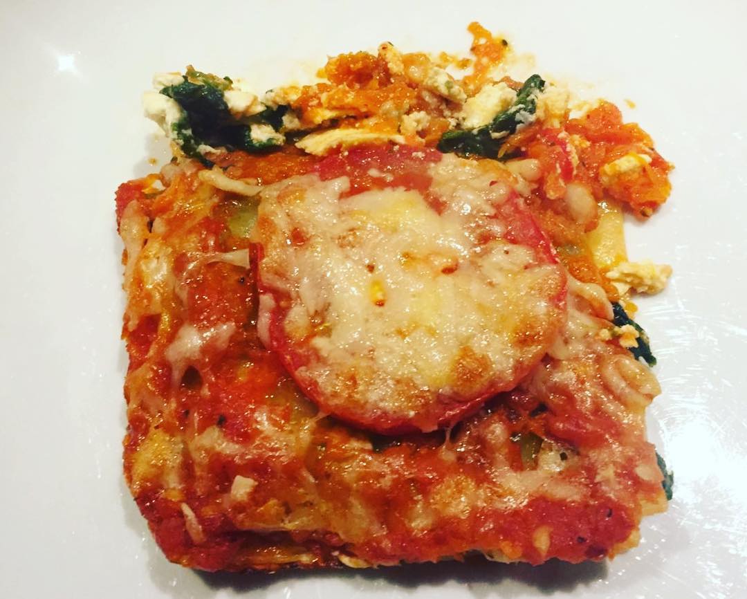 Pompoenlasagne