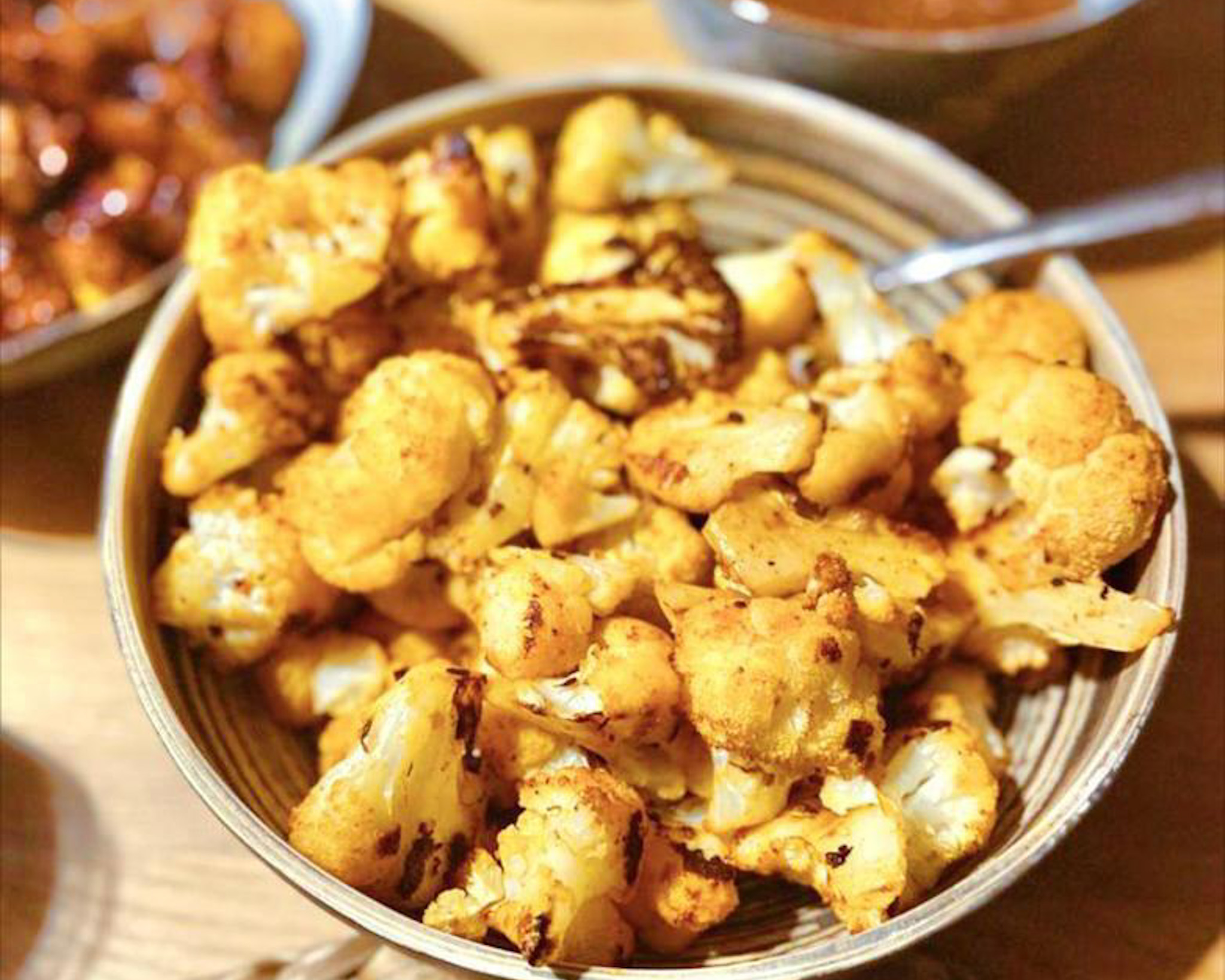 Bloemkoolroosjes uit de oven
