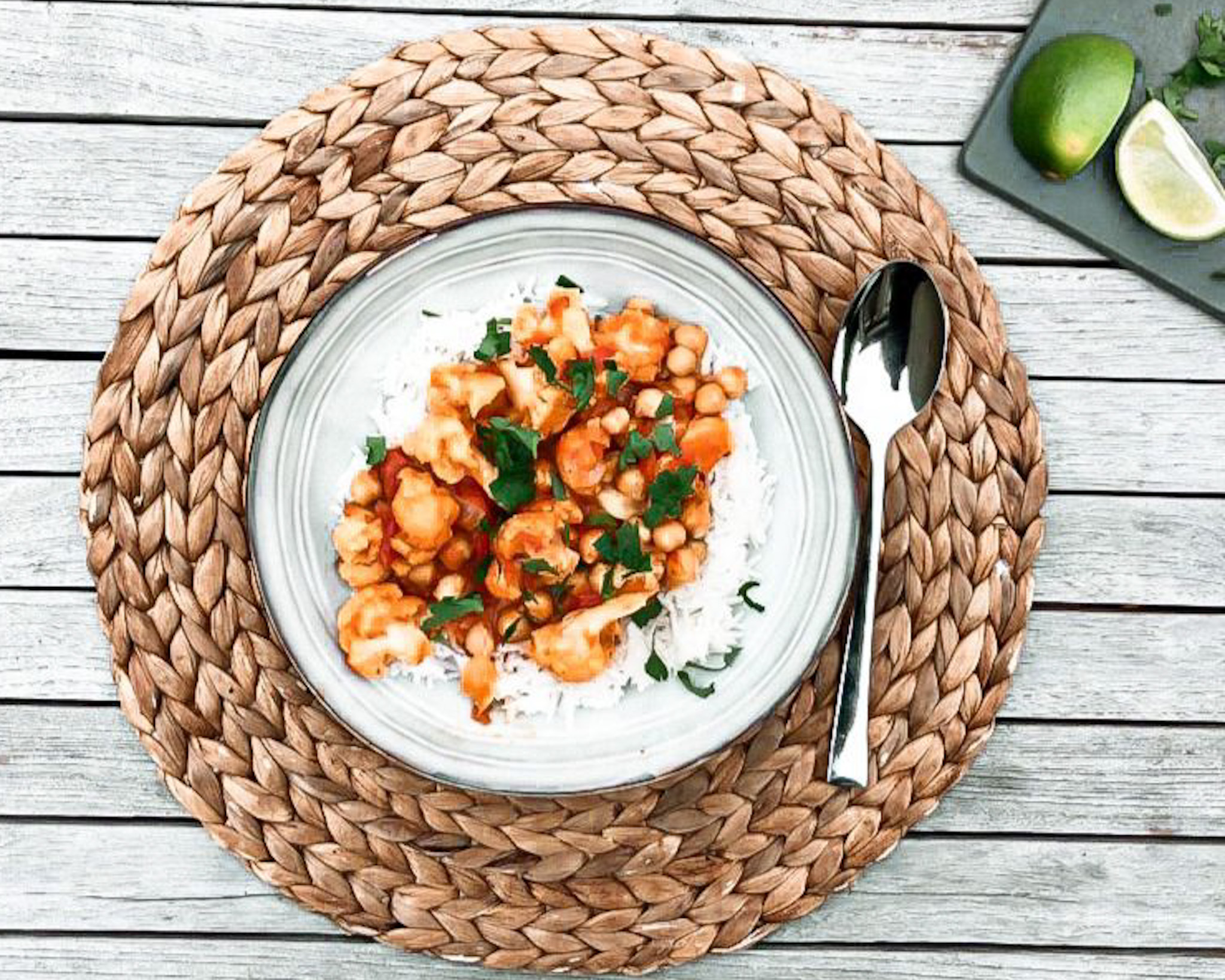 Vegetarische curry (of niet)