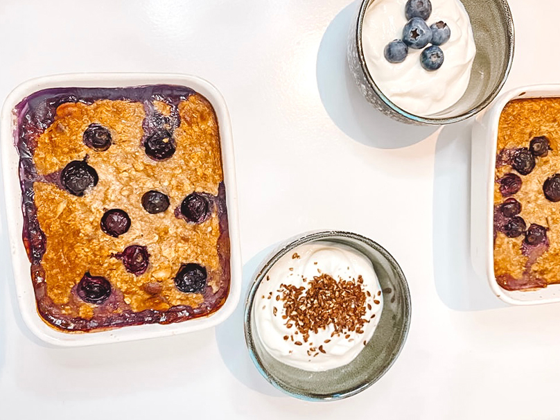 Baked oats